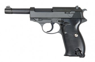 Réplique pistolet à ressort Galaxy G21 P38 full metal 
