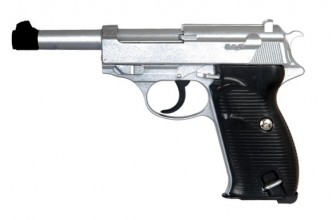 Réplique pistolet à ressort Galaxy G21 P38 full metal 