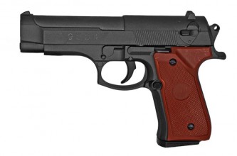 Réplique pistolet à ressort Galaxy G22 M9 full metal 