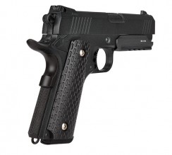 PR9011-2 Réplique pistolet à ressort Galaxy G25 M1911 MEU full metal 0,5J Photo PR9011-2 Réplique pistolet à ressort Galaxy G25 M1911 MEU full metal 0,5J