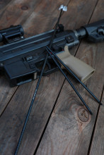 Photo PU005-03.jpg GUN POWER TOOL Tige Nettoyage Télescopique Alu