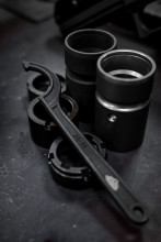 Photo PU006-02.jpg GUN POWER TOOL Clé Crochet Castle Nut AR15