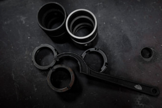 Photo PU006-03.jpg GUN POWER TOOL Clé Crochet Castle Nut AR15