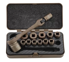 Photo PU008-2.webp GUN POWER TOOL Kit Douilles Shell 14 pcs Cerakote