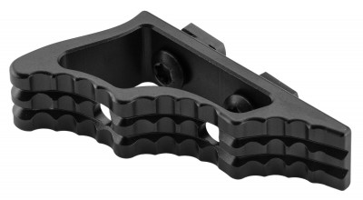 PU0376BK-1 Angle Grip Aluminium CNC M-LOK / Keymod Photo PU0376BK-1 Angle Grip Aluminium CNC M-LOK / Keymod