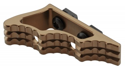 PU0376DE-1 Angle Grip Aluminium CNC M-LOK / Keymod Photo PU0376DE-1 Angle Grip Aluminium CNC M-LOK / Keymod