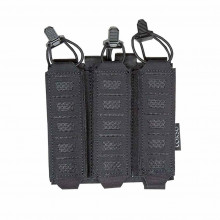 Photo VE7049-001.jpg Triple MP5/MP7 Dagger Laser Magazine Pouch - Corso Tactical