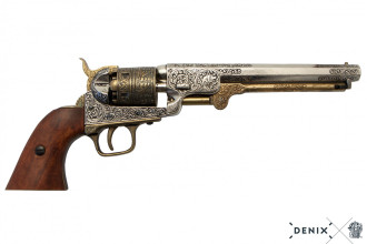 Denix decorative replica of a Colt Navy 1851 revolver