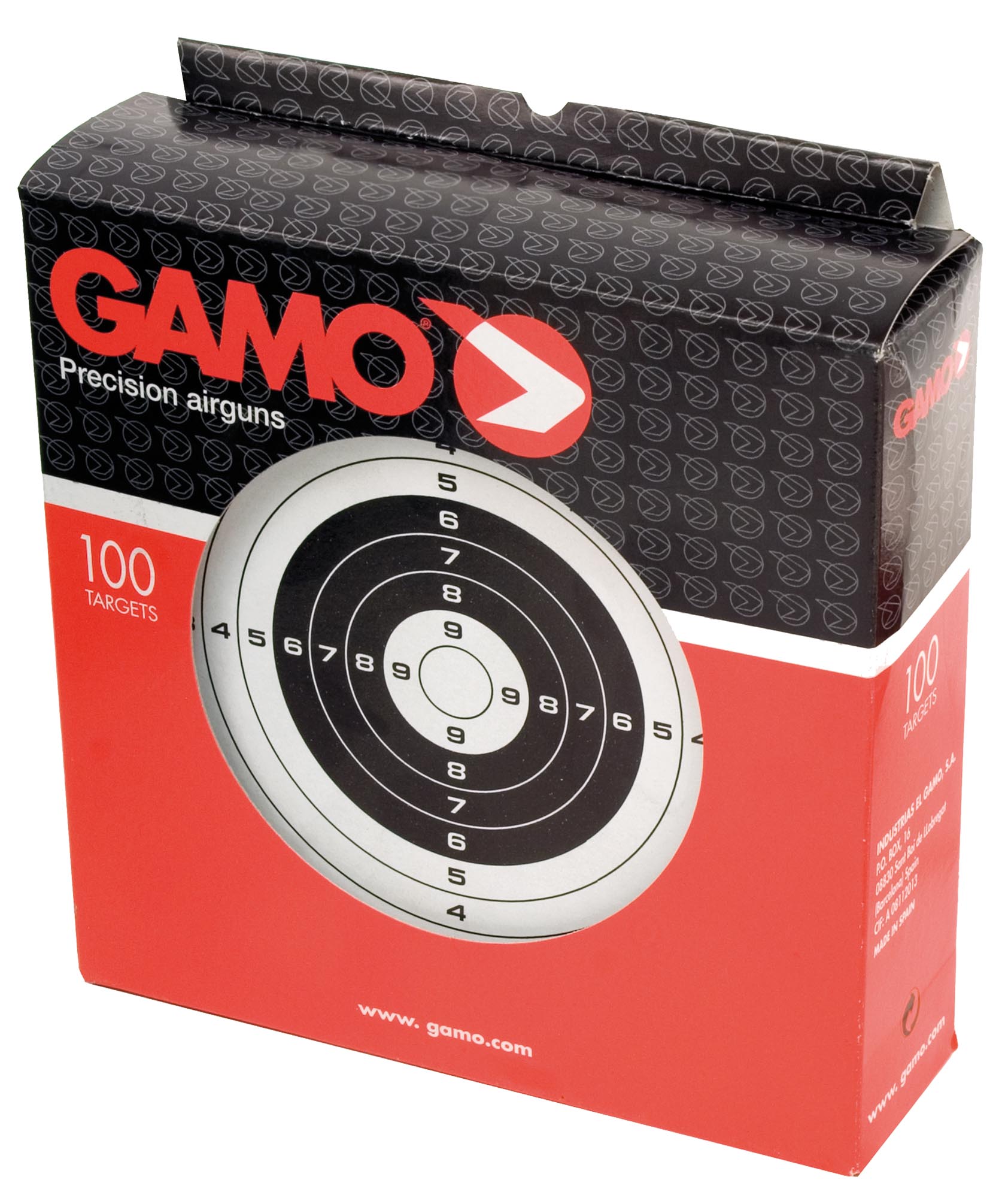 A54100-BOITE DE 100 CIBLES CARTON 14X14 - A54100 A54100-BOITE DE 100 CIBLES CARTON 14X14 - A54100