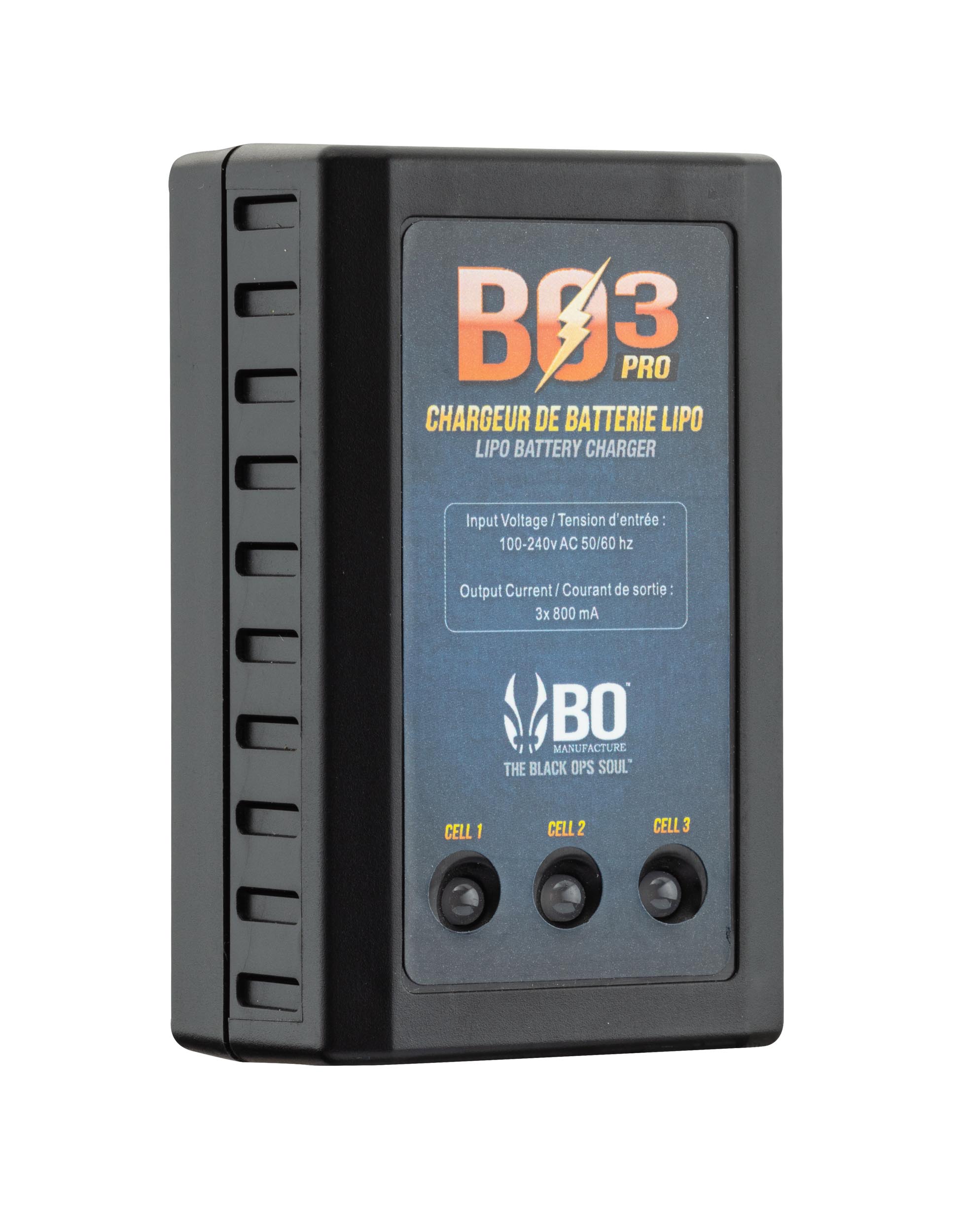 A63040-11 Chargeur de batterie BO3 LiPo 7,4V et 11,1V