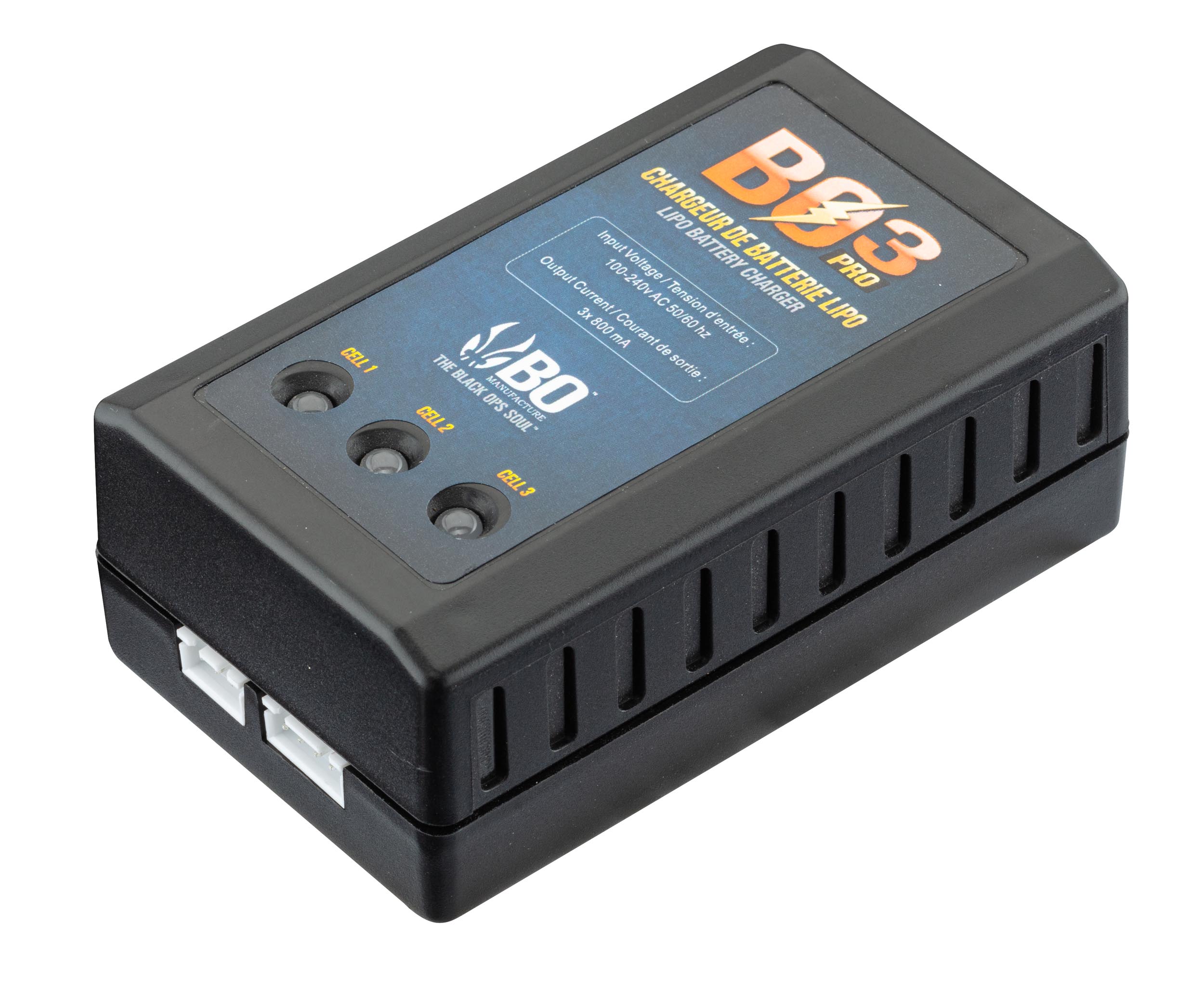 A63040-12 Chargeur de batterie BO3 LiPo 7,4V et 11,1V