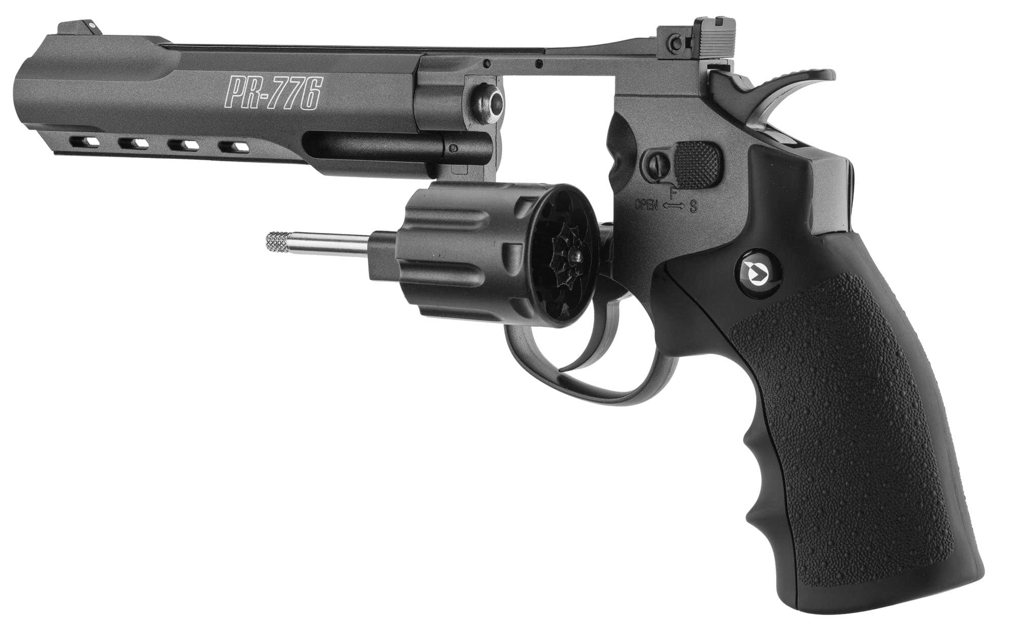 Gamo PR-776 Full-Metal CO2 .177cal Pellet Revolver w/ 8rd Mags - 611139654  793676066677