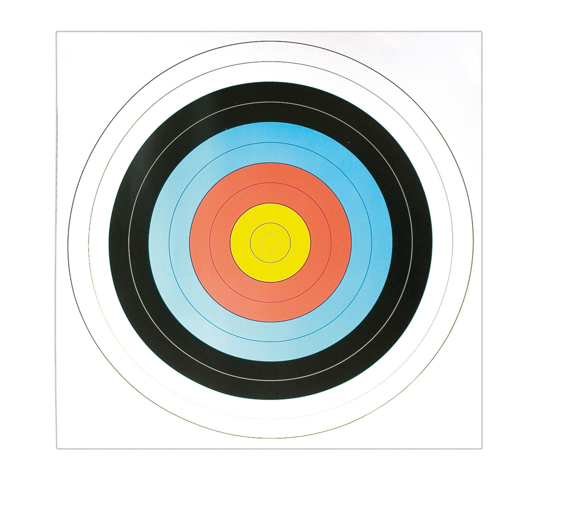 AJ6680-Cible arc papier ''Blason FITA'' - AJ6680 AJ6680-Cible arc papier ''Blason FITA'' - AJ6680