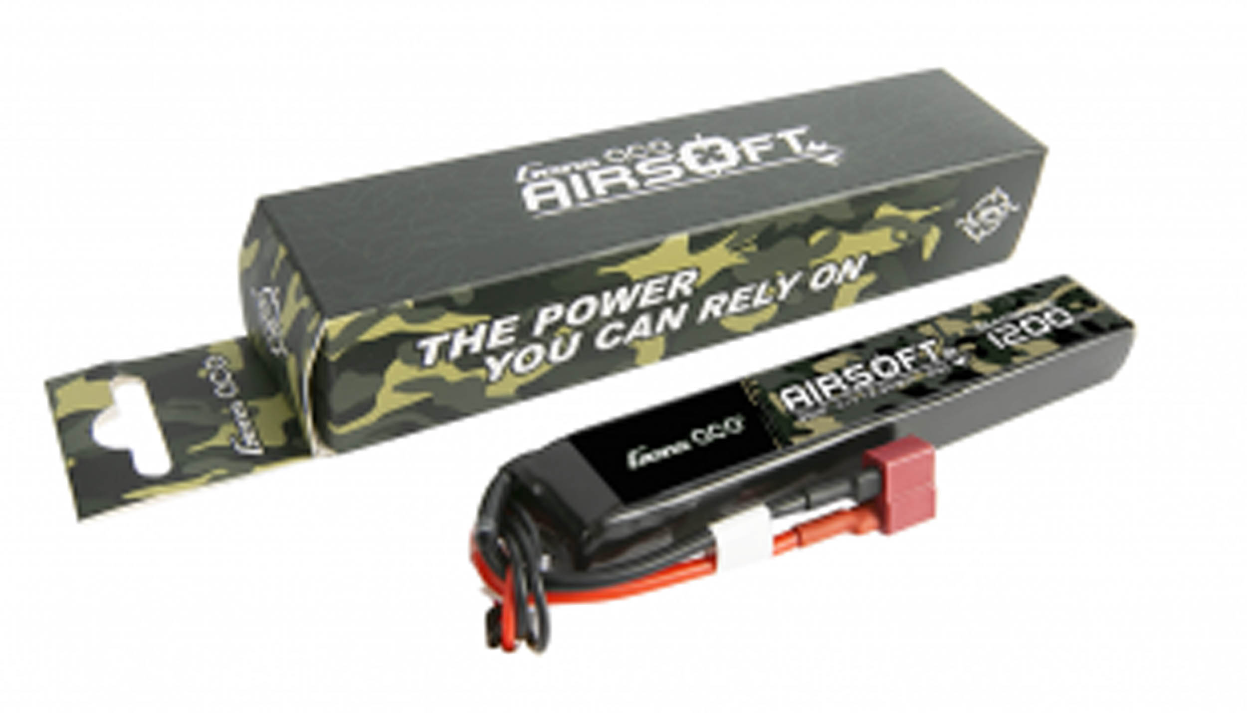 BAT118-1 Batterie Lipo 2S 11.1V 1200mAh 25C 1 sticks T-DEAN Genspow - BAT118