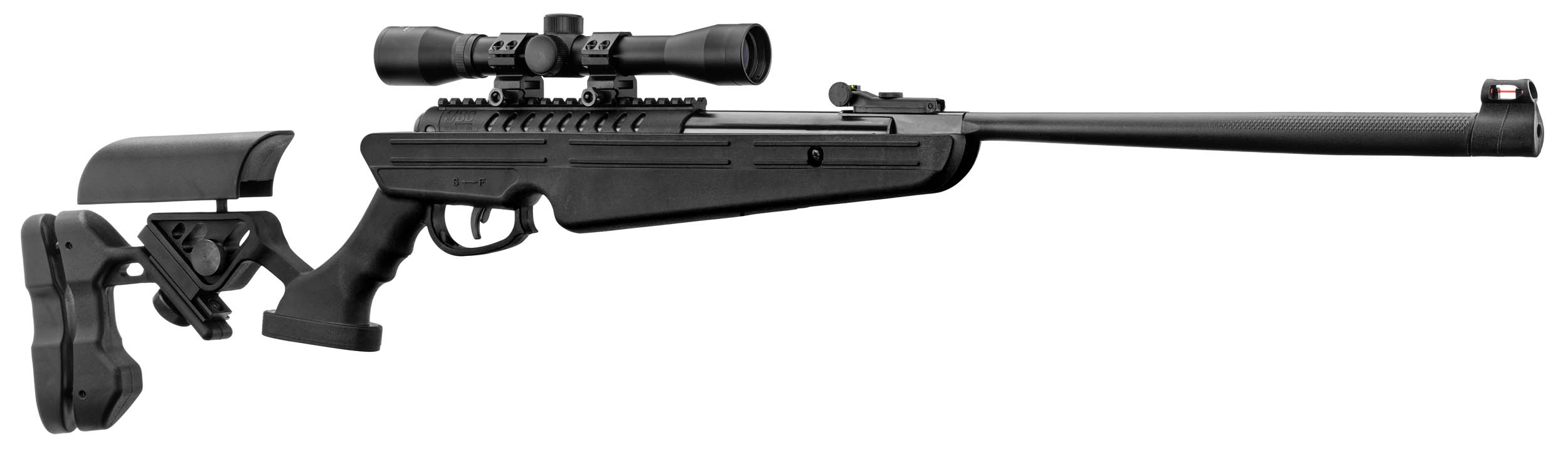 Swiss Arms TAC-1 Nitro Piston Break Barrel Air Rifle w/ 4x32 Scope (Color:  Tan / .22 Cal), MORE, Air Gun / Pellet Gun, Air Rifles -  Airsoft  Superstore