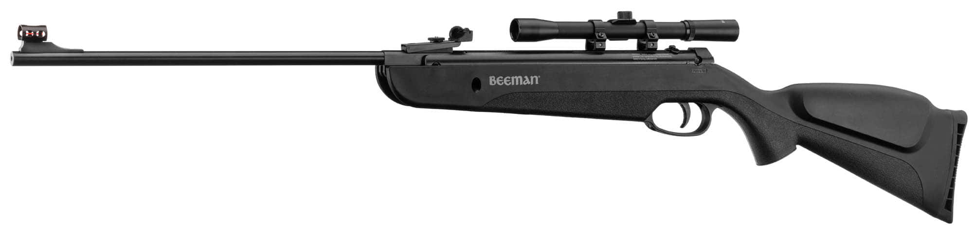 Beeman QB 22 air rifles with 4x20 telescope
