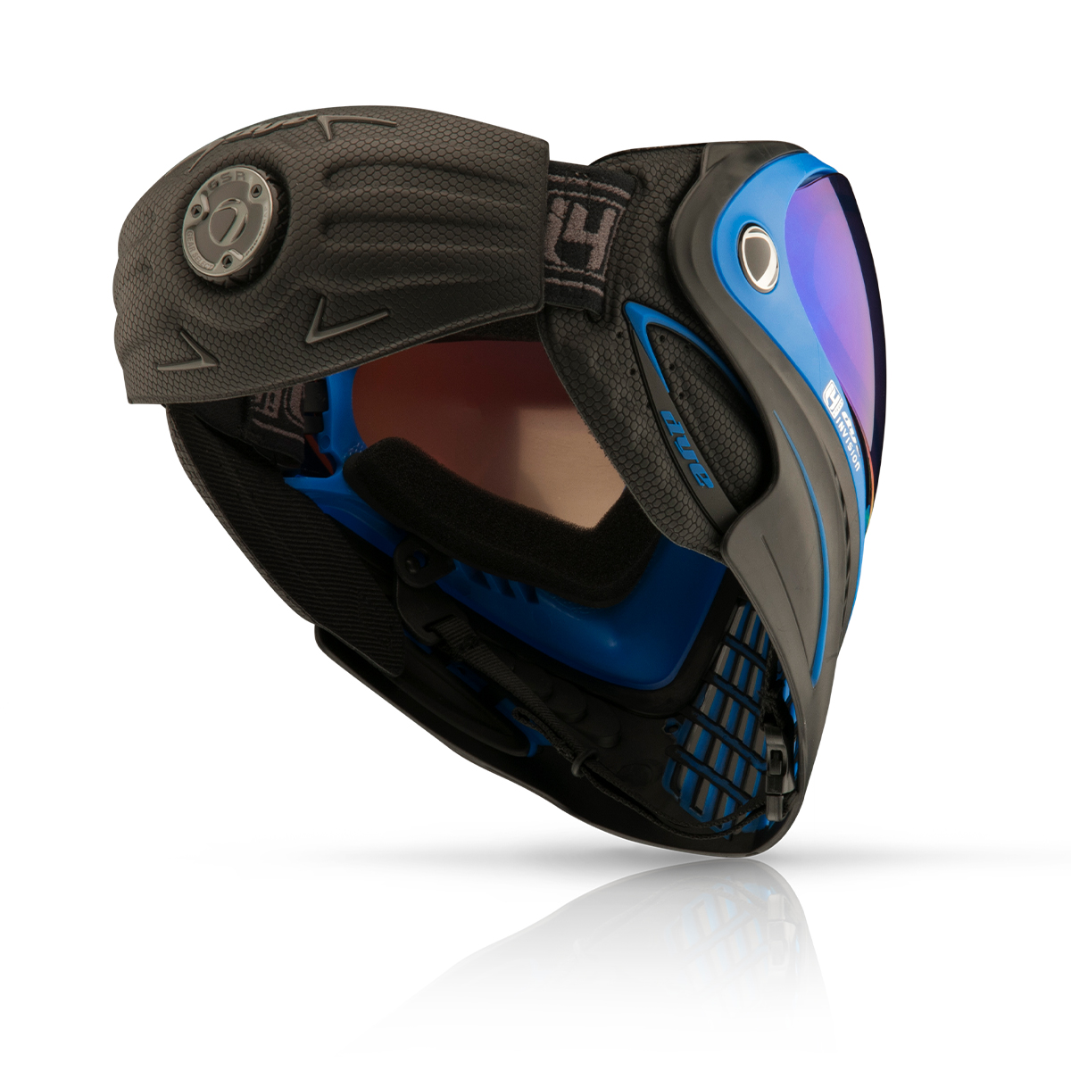 Dye Masque Adulte I4 – Lentille Verre Triodial SLS, Vision Périphérique 260°, Anti-Buée Et Anti-Distorsion Pour Paintball