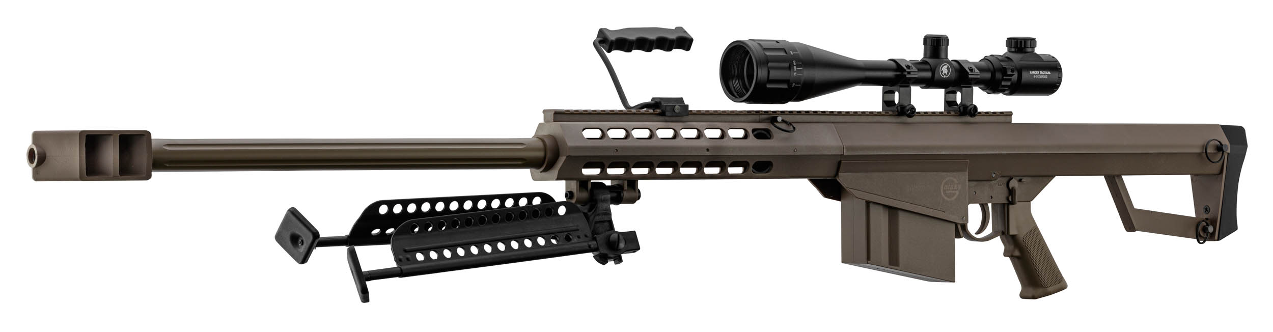 PCKLR3052-07 Pack Sniper LT-20 tan M82 1,5J + lunette + bi-pied + poignée