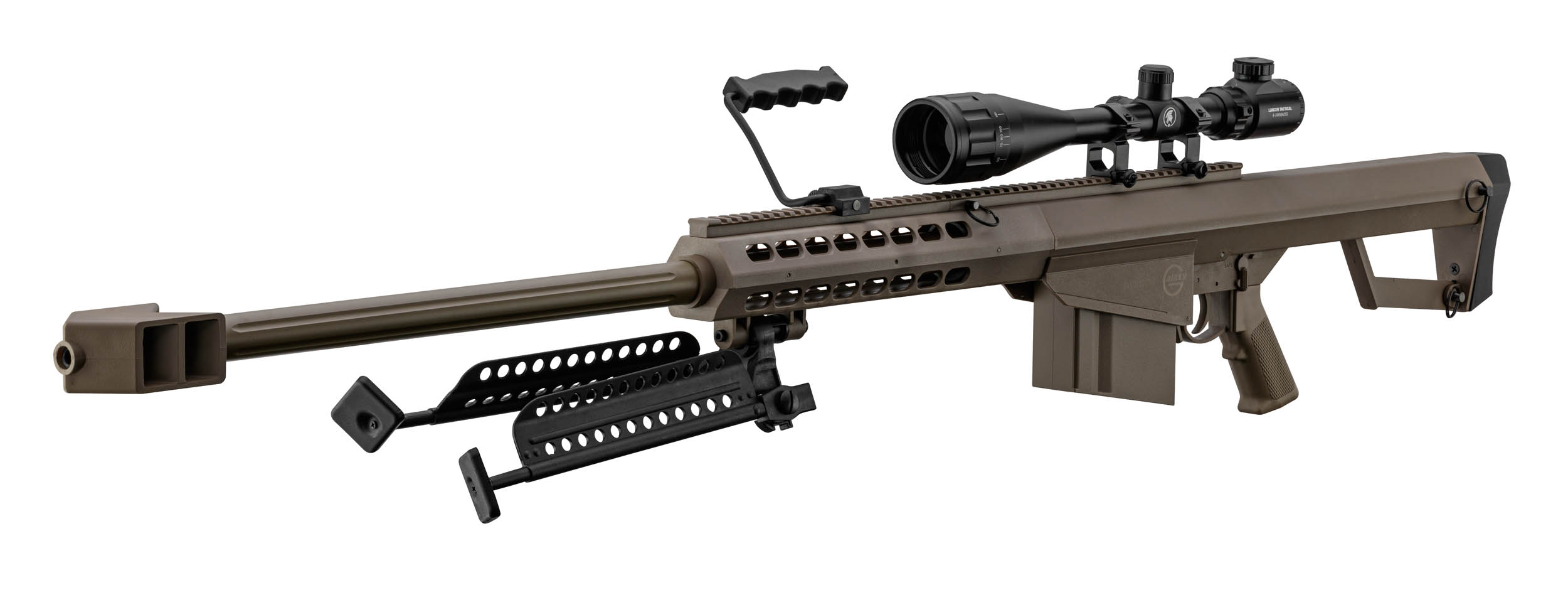 PCKLR3052-08 Pack Sniper LT-20 tan M82 1,5J + lunette + bi-pied + poignée
