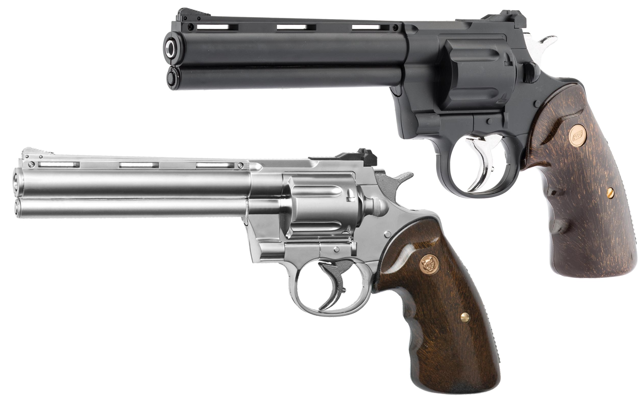 Revolver 6 coups R-357 noir 1j (gaz) - airsoft-paintball