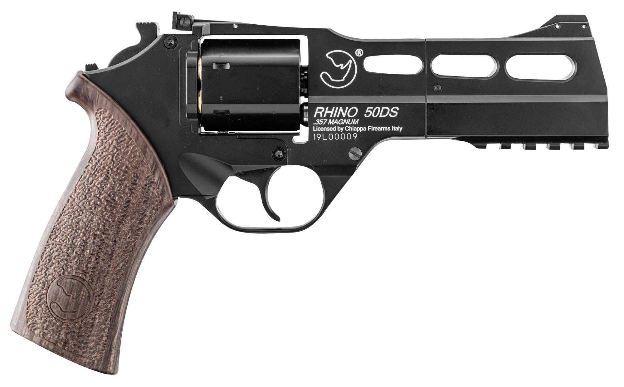 PG1050-2 Réplique revolver Co2 CHIAPPA RHINO 50DS black mat 0,95J