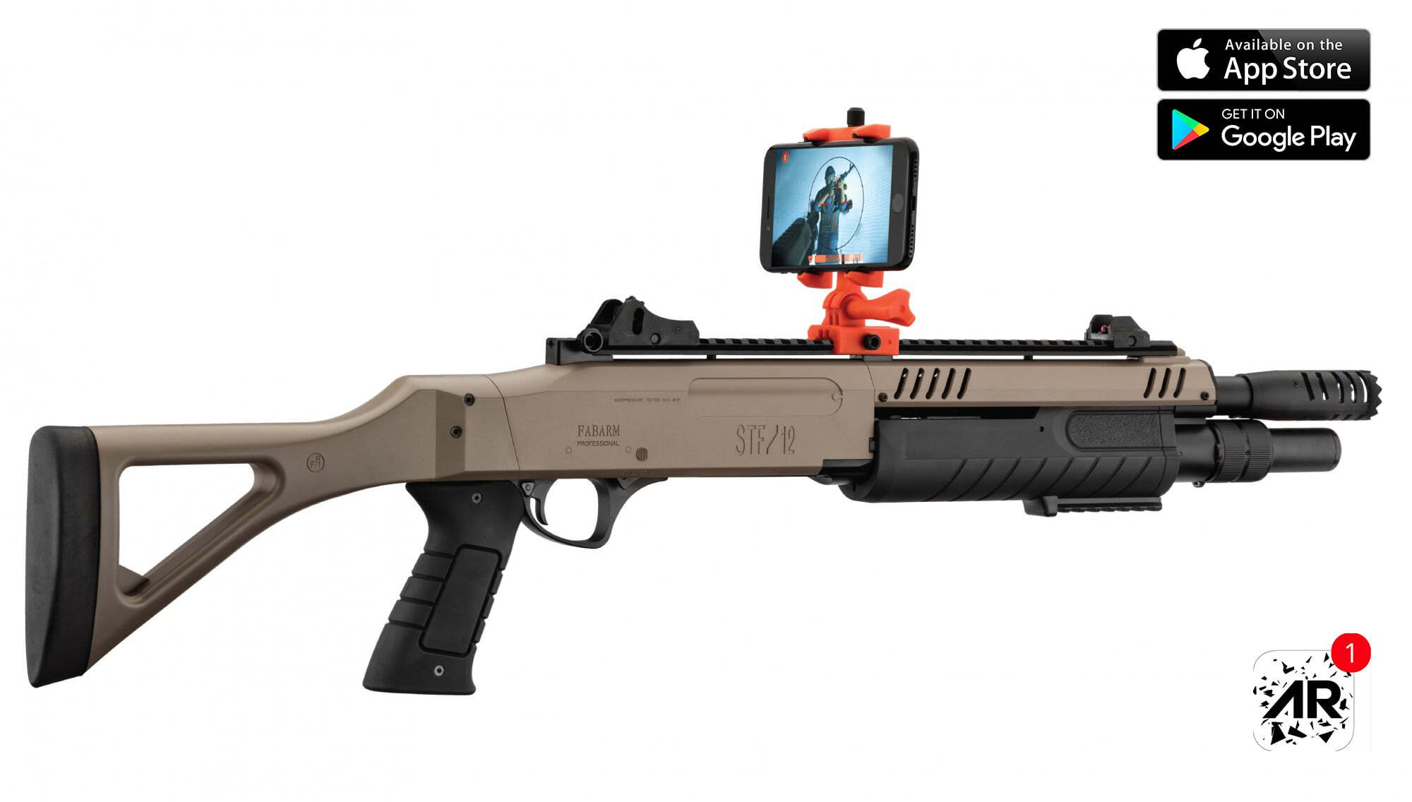 Shooter Ar Fabarm Stf 12 11 Compact Spring 3 Shots 0 8j